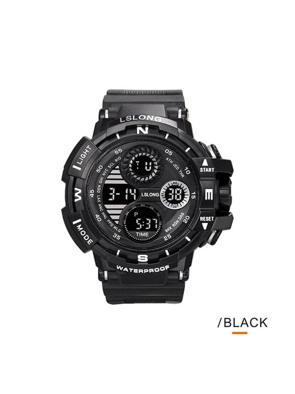 Watches for Men Water Digital Sports Diving Watch With Alarm and Stopwatch Functions, Support Time Display, Timer Count Down Electronics