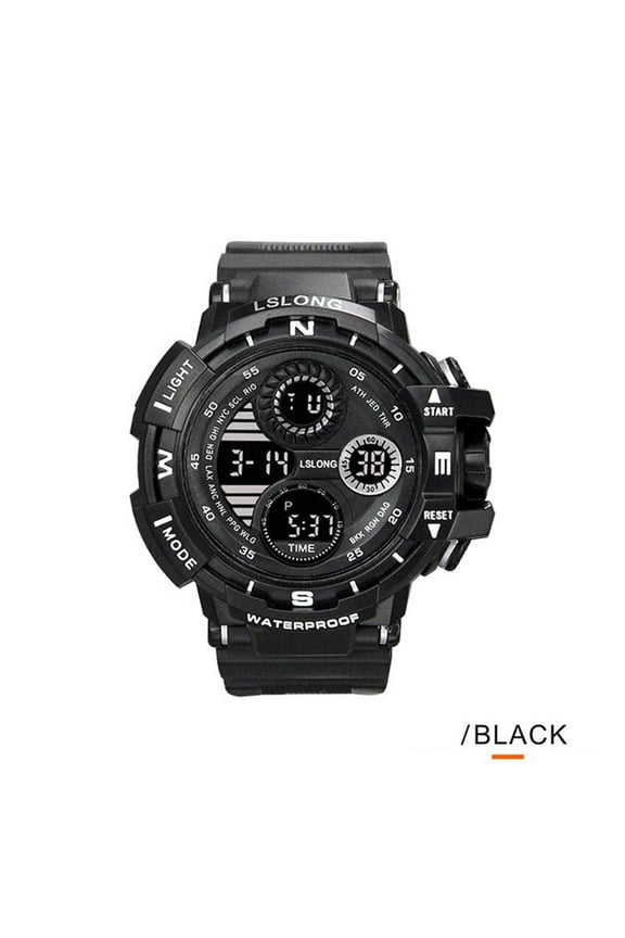 Watches for Men Water Digital Sports Diving Watch With Alarm and Stopwatch Functions, Support Time Display, Timer Count Down Electronics