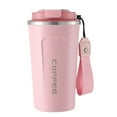 thumbnail image 1 of VALSEEL Water Bottle Stainless Steel Coffee Cup Intelligent Temperature Measurement and Insulation Cup with Lifting Rope, Car Portable Mug, 1 of 4