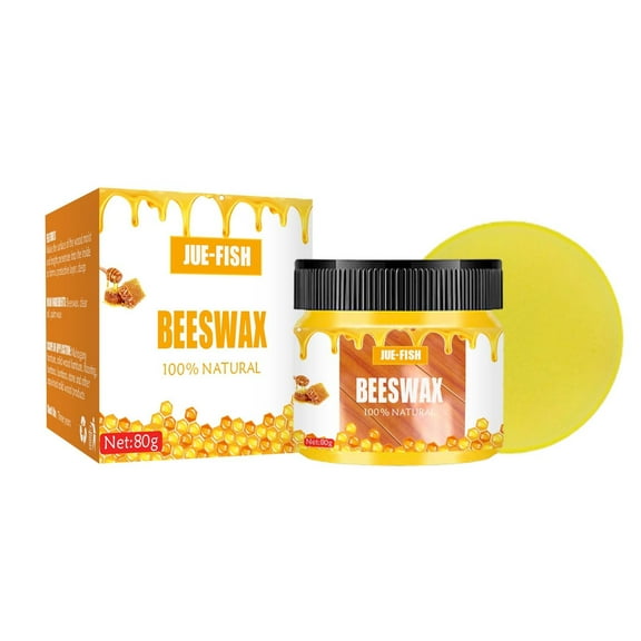 Clearance! VALSEEL Wood Flavored Beeswax, Natural Beeswax, Traditional Wood Wax, Multi-purpose Beeswax Furniture Polish, Used in Wood Wax Furniture Care