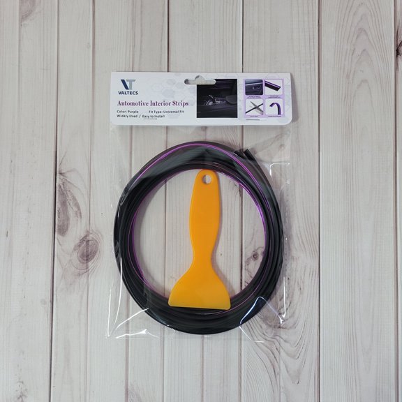 VALTECS Automotive Interior Trim, Scratch-resistant, universal, cuttable, purple