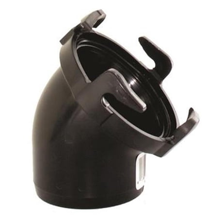 VALTERRA LLC T1025 45 Degree Hose Adapter- Black