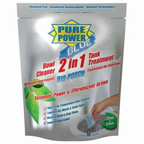 VALTERRA LLC V23020 Holding Tank Treatment, Blue, Pack 10