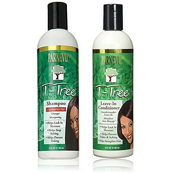 VALUABLE SET ]  T-Tree Therapeutic Shampoo + Leave-In Conditioner, 12 Ounce EA