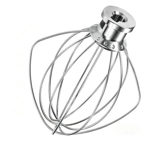 VALUNE K45WW 6 Wire Whip Attachment for KitchenAid 4.5 5 Quart Tilt-Head Stand Mixer, Stainless Steel Whisk Accessory Replacement Parts for Kitchen Aid Mixer, Dishwasher Safe