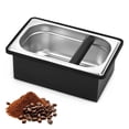 thumbnail image 1 of VALUNE Large Capacity Stainless Steel Espresso Knock Box, Coffee Pucks Container, Durable Espresso Machine Accessory for Coffee Grounds, 1 of 7