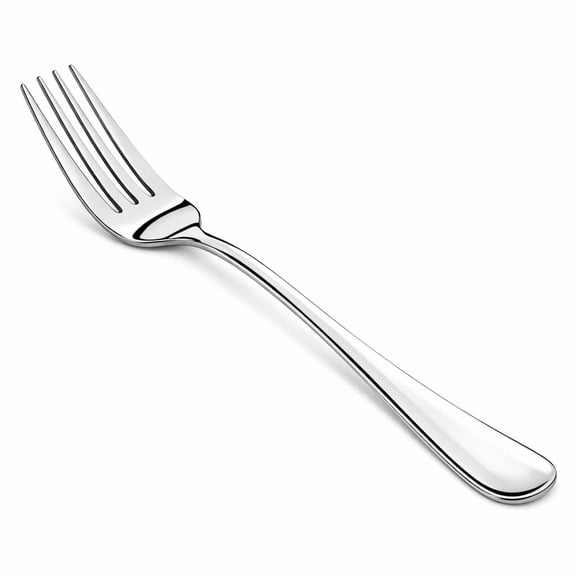VALUNE Mirror Polished and Dishwasher Safe 16 Pieces Dinner Forks Set, 8" Forks, Food Grade Stainless Steel Dinner Forks, Fine Fork Set for Home, Kitchen, Restaurant