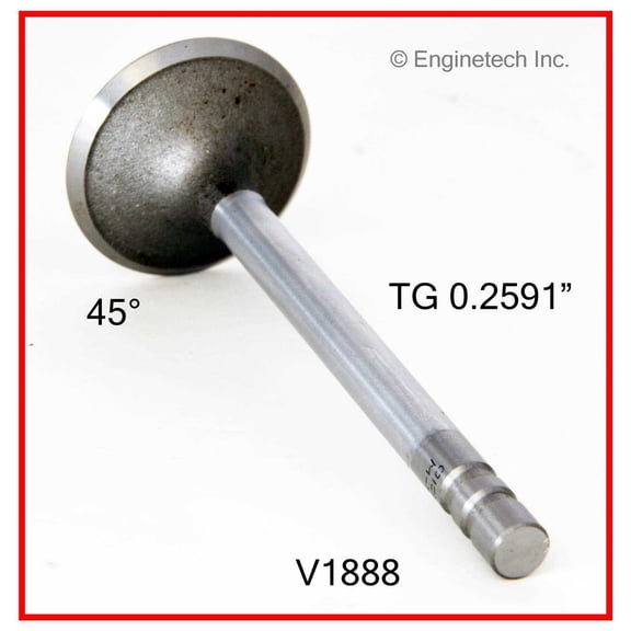 Enginetech V1888 Engine Intake Valve