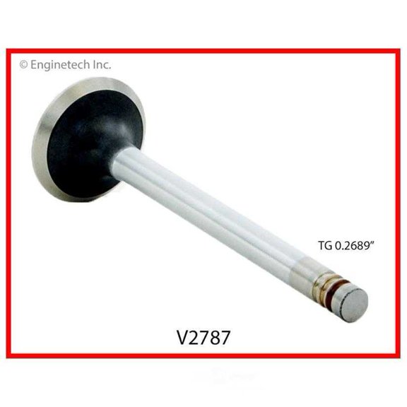 Enginetech V2787-6 Engine Exhaust Valve
