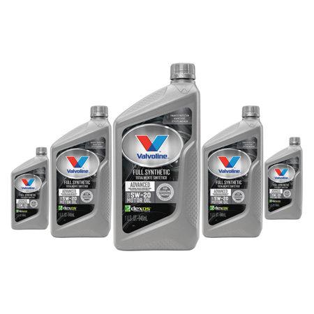 VALVOLINE VV927 Engine Oil,5W-20,Full Synthetic,32oz Pack of 5