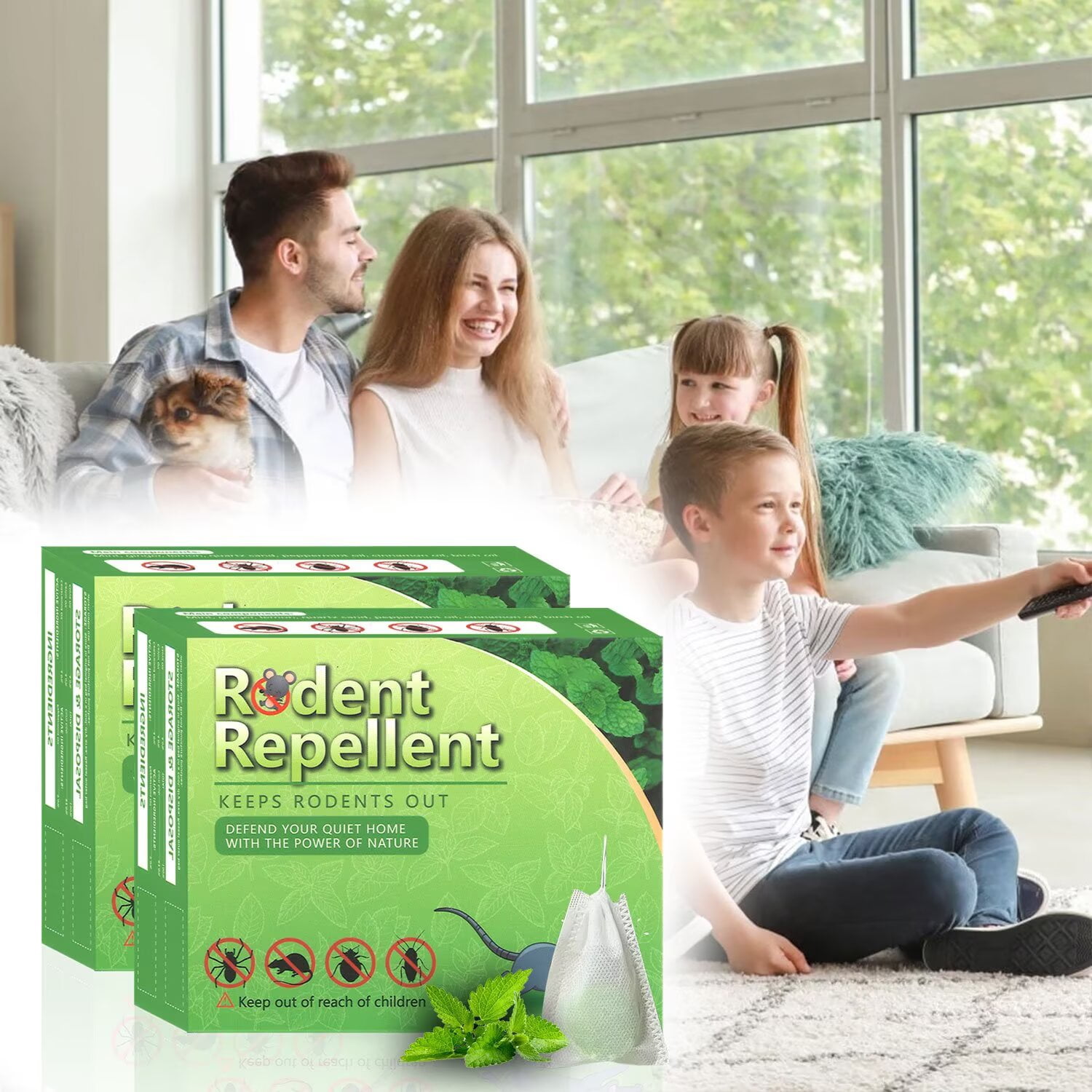VAMOO MouseRatsRepellent 20 Pack, Peppermint Oil MothBalls for MiceRodent Deterrent, Natural Pest Control Safe for Humans & Pets, Indoor and Outdoor Use