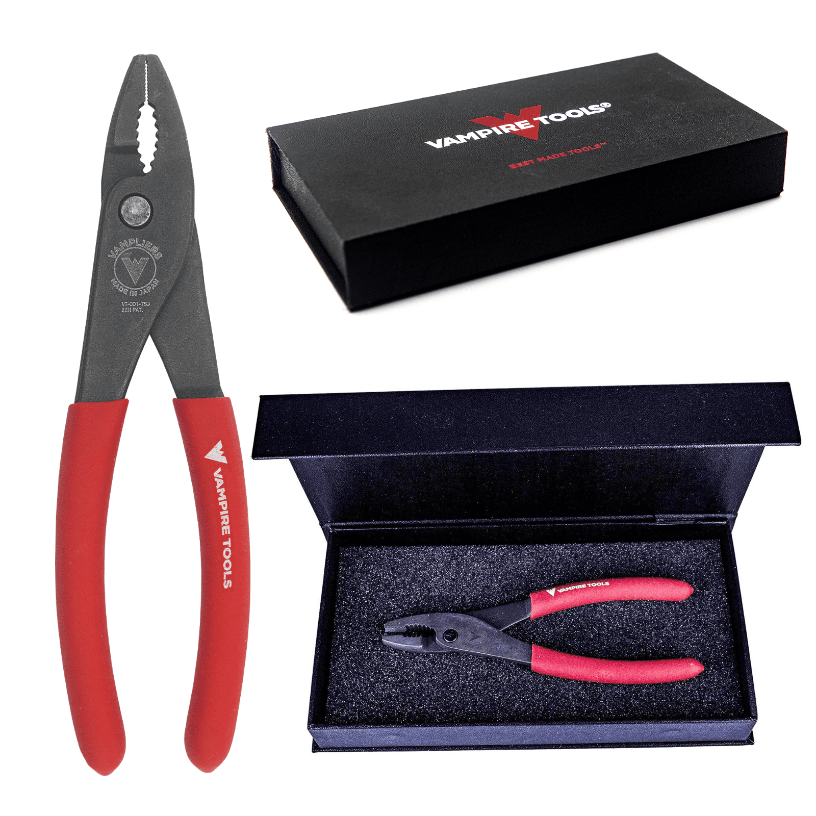 VAMPLIERS VT0017SJGS 7 in. Slip Joint Pliers, Screw Removal Tools