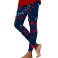 VAMUKO 4th of July Leggings for Women,Independence Day Pants Star