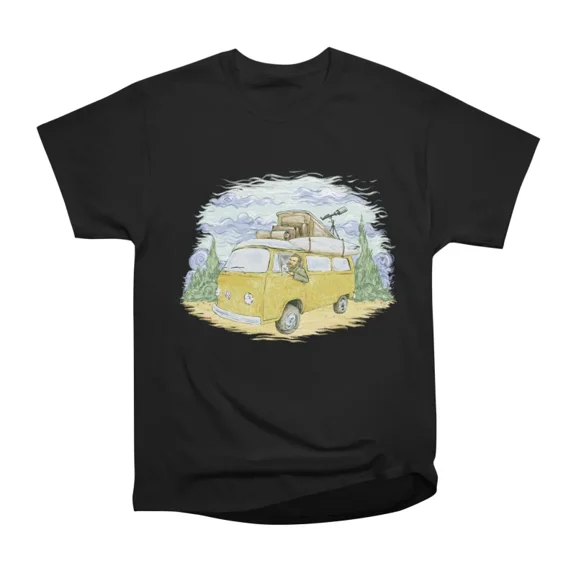VAN GOES ADVENTURE T-Shirt Tee Gift For Him Merch For Her Apparel For Friend