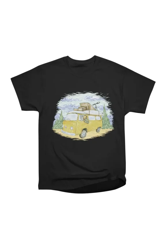 VAN GOES ADVENTURE T-Shirt Tee Gift For Him Merch For Her Apparel For Friend