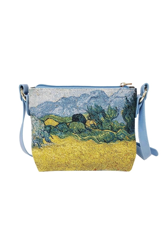 VAN GOGH WHEATFIELD CROSS BODY BAG PURSE HANDBAG