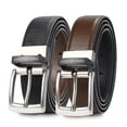 thumbnail image 1 of Van Heusen Mens Reversible Leather Belt, Classic Dress Belt For Men, Cut for Fit, Father's Day Gifts for Dad, 1 of 9