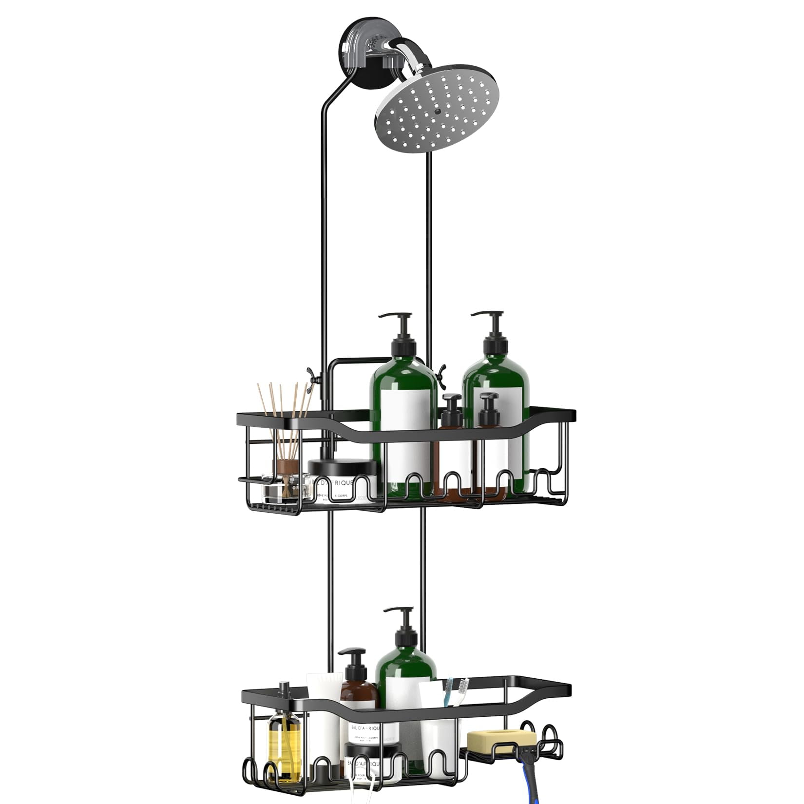 VANCORE Hanging Shower Caddy Over Head Shower Caddy Organizer