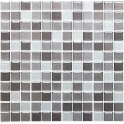 VANCORE Peel and Stick Backsplash Wallpaper Tiles - 9.3"x9.3" 3D Mosaic Self Adhesive Tiles Wall Stickers for Kitchen Backsplash, 10 Pack