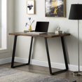 thumbnail image 1 of VANELC Industrial Computer Desk, 47 inch PC Writing Desk, Vintage Study Table for Home Office Workstation (Brown), 1 of 5