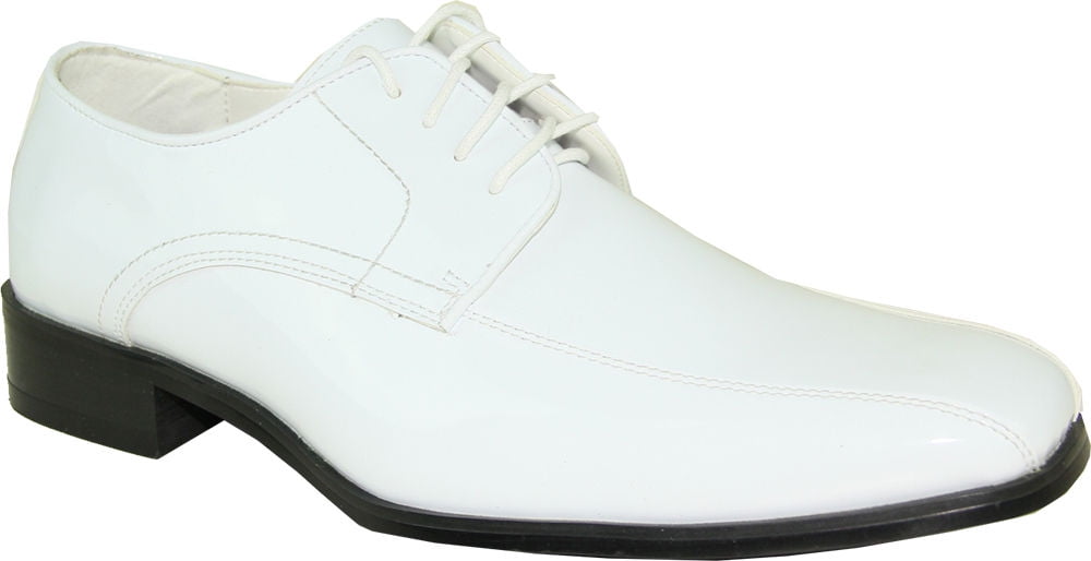 VANGELO Wrinkle Free White Patent Tuxedo Shoe for Togo Ubuy