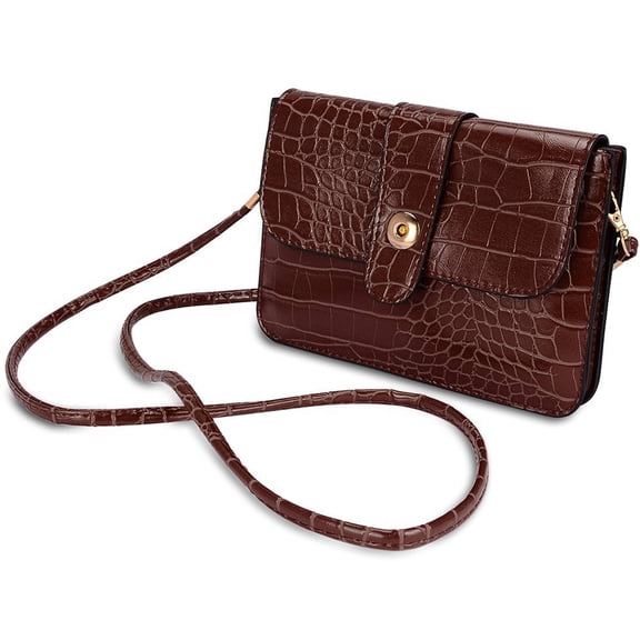 VANGODDY Crocodile Themed Eco Leather Horizontal Phone Pouch