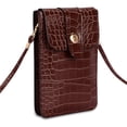 thumbnail image 1 of VANGODDY Crocodile Themed Eco Leather Vertical Phone Pouch, 1 of 6