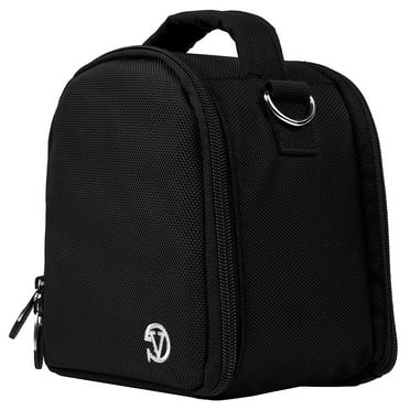 VANGODDY Laurel Travel Camera Protector Case Shoulder Bag fits Digital SLR Cameras [Canon, Nikon, Samsung, Sony, Olympus, etc.] up to 5.5in x 3.5in