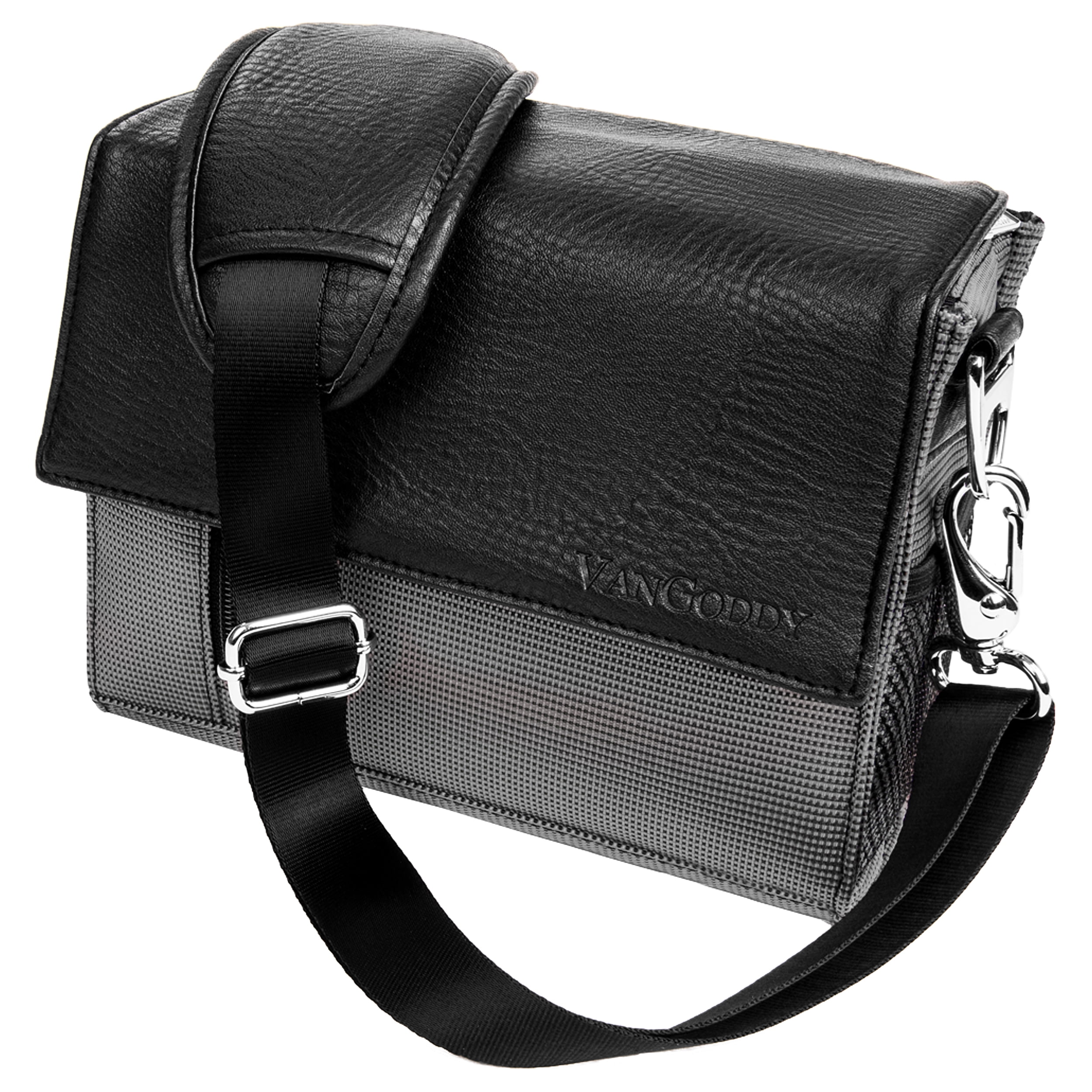 VANGODDY Metric Zippered Nylon Camera Carrying Case Shoulder Bag for Canon EOS / Rebel / PowerShot