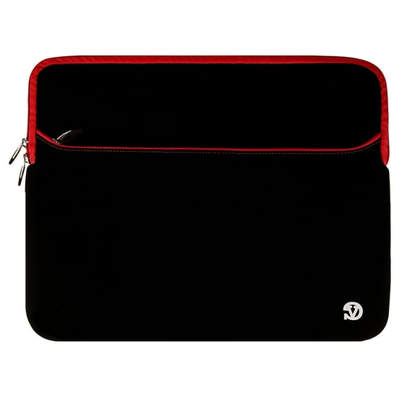 VANGODDY Neoprene Laptop / Notebook / Ultrabook Slim Compact Carrying Sleeve fits up to 15, 15.6 inch Devices [Assorted Colors]
