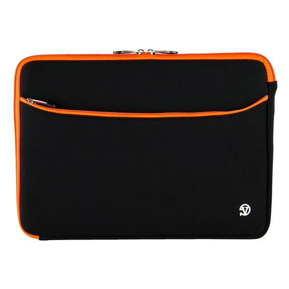 VANGODDY Neoprene Laptop / Notebook / Ultrabook Slim Compact Carrying Sleeve fits up to 15, 15.6 inch Devices [Assorted Colors]
