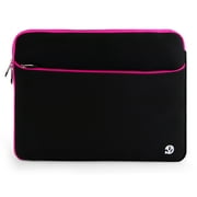 VANGODDY Neoprene Laptop / Notebook / Ultrabook Slim Compact Carrying Sleeve fits up to 17, 17.3 inch Devices [Assorted Colors]