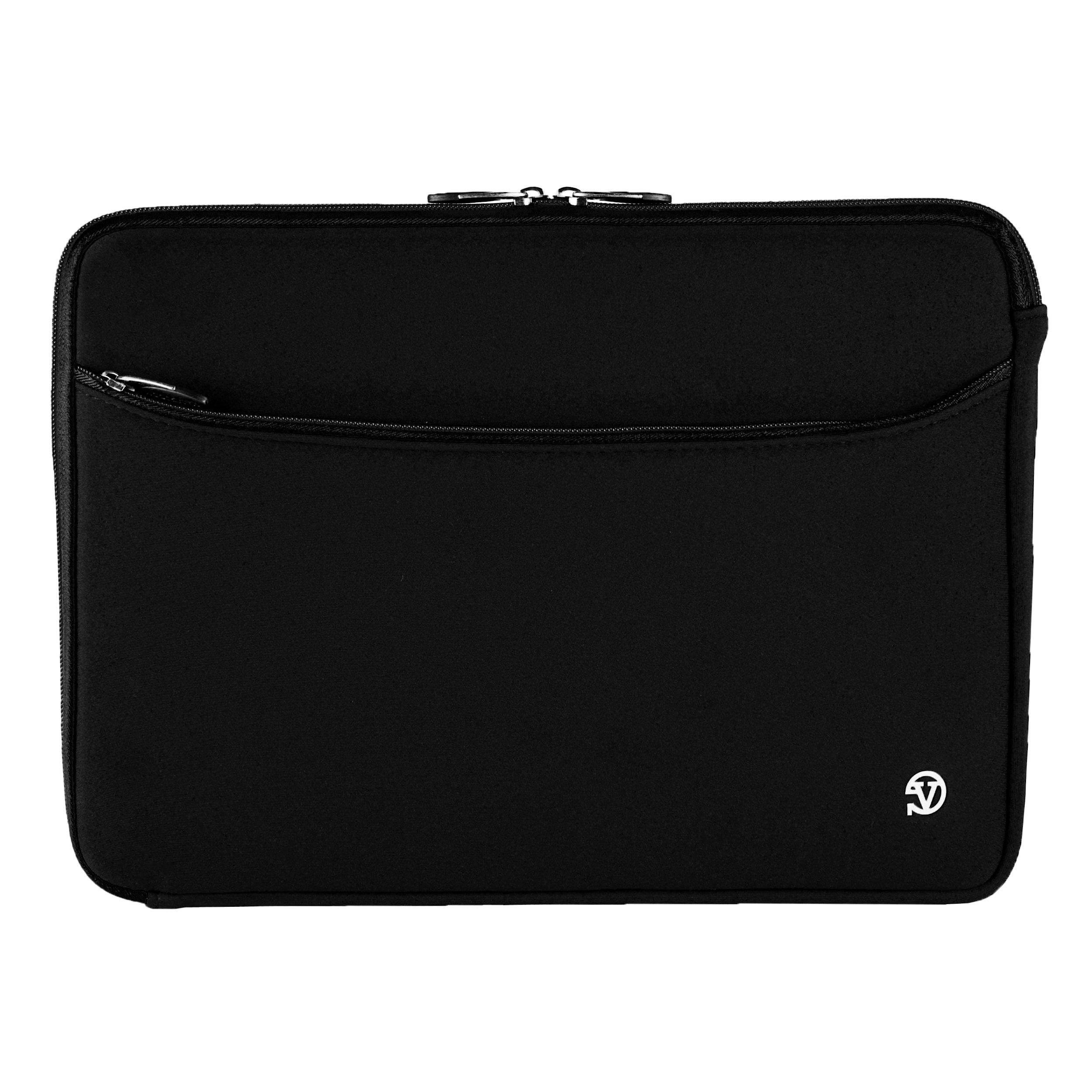 Vangoddy 17.3 Inch Laptop Sleeve Case, Water-Resistant Neoprene Notebook Bag with Zipper and Front Pocket, Padded Slim Carrying Sleeve