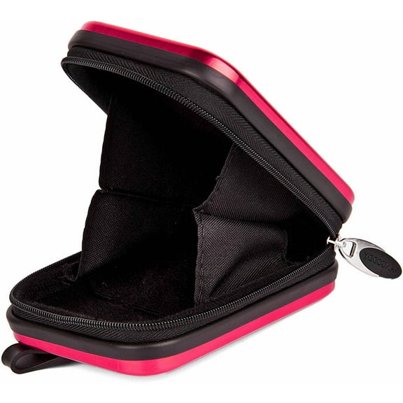 VANGODDY Pascal Metal Aluminum Camera Travel Carrying Case fits 4 x 2.5 inch Compact Digital Cameras [Canon, Nikon, Samsung, Sony, Olympus, etc.] [Assorted Colors]