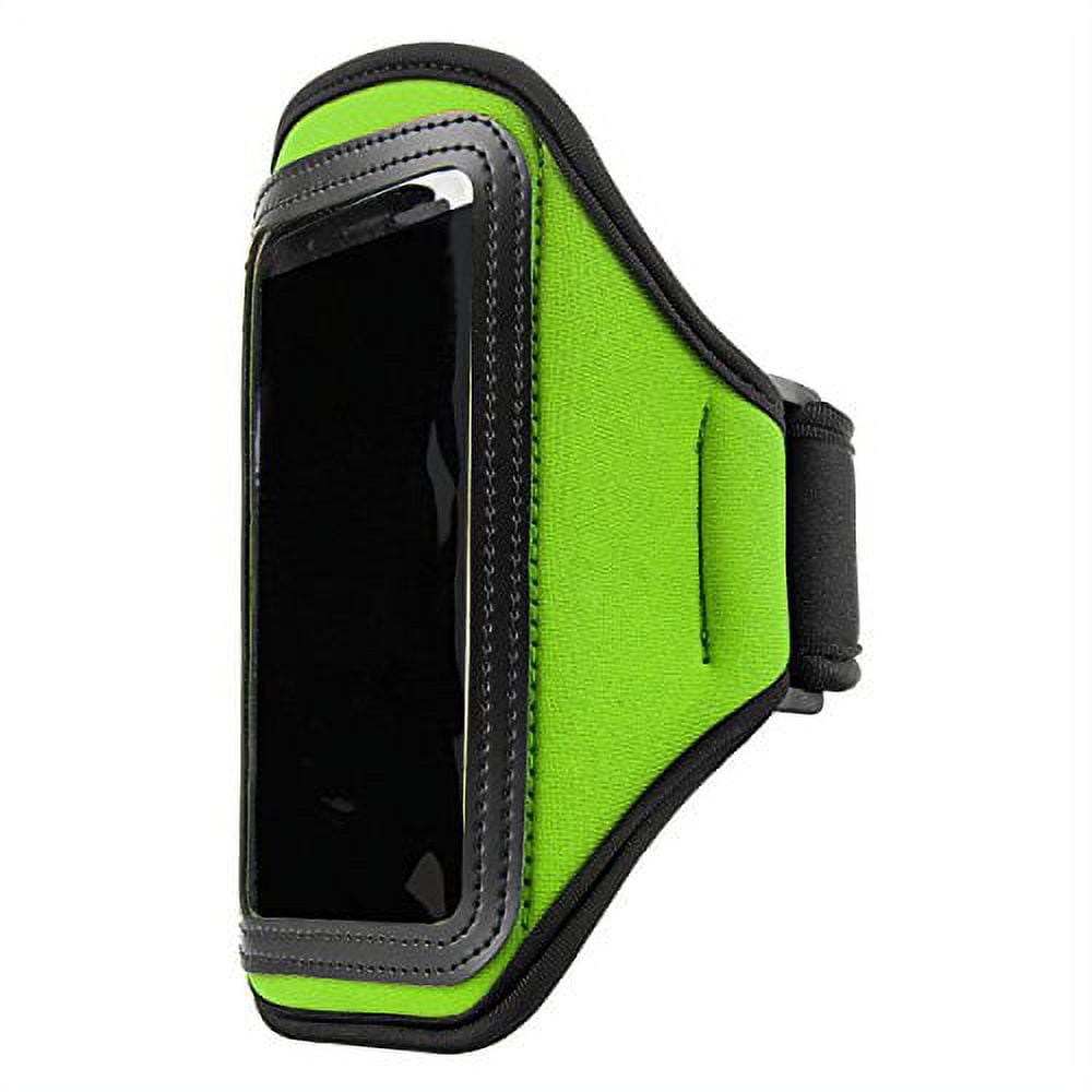 Vangoddy Waterproof Adjustable Padded Fitness Running Workout Armband,Fits medium to large arms, Android / iPhone cellphone Devices up to 5in