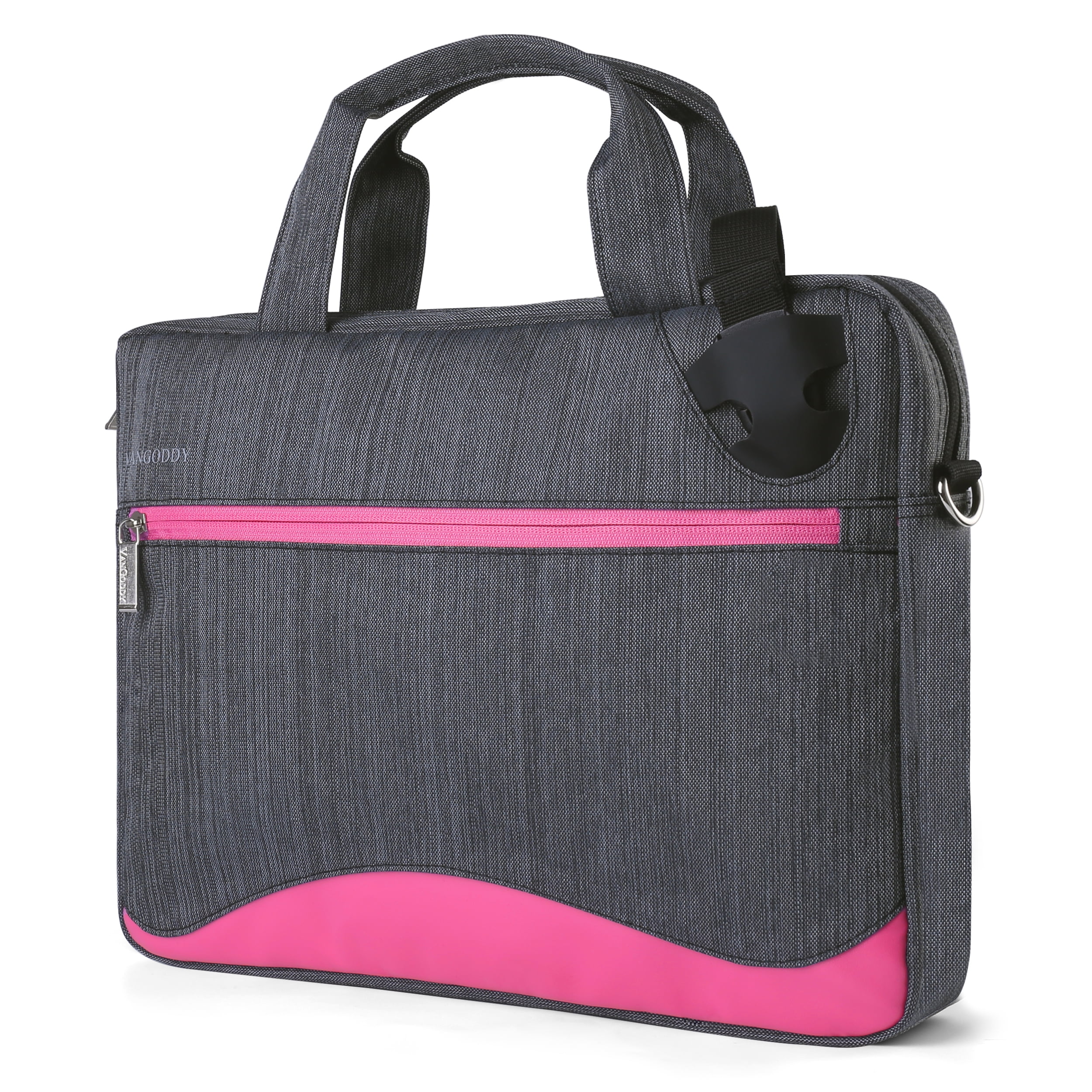 Vangoddy Wave 13-Inch Padded Laptop Briefcase with Removable Shoulder Strap, Water-Resistant Messenger Bag