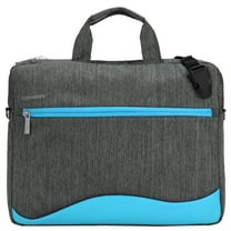 VANGODDY Wave Series Padded Nylon Travel Carrying Shoulder Bag (with Adjustable Strap) fits up to 13, 13.3, 14, 15, 15.6" Laptops / Notebooks / Ultrabooks