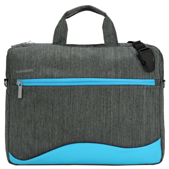 VANGODDY Wave Series Padded Nylon Travel Carrying Shoulder Bag (with Adjustable Strap) fits up to 13, 13.3, 14, 15, 15.6" Laptops / Notebooks / Ultrabooks