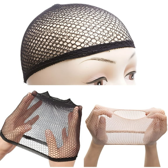 VANIDO 10Pcs/Set Wig Cap, Mesh Wig Cap Net, Closed End Hair Mesh Net Wig Caps, Liner Weaving Caps for Women, Men, Kids