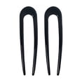 thumbnail image 1 of VANIDO 2 Pieces Metal French Hair Pins U Shaped Hair Pins Vintage Forks Sticks Pin for Updo Buns Women Hairstyle Accessories, 1 of 8