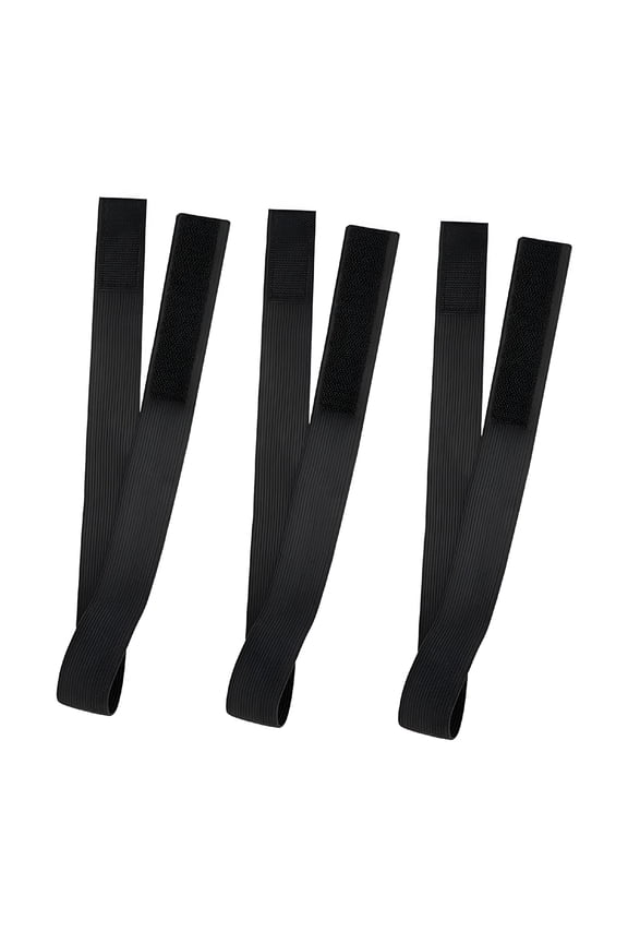 3pcs Black Elastic Wig Headband Non-slip Wig Grip Band for Women Adjustable Head Rim Band Comfortable Stretchy Headgear Fixing Band