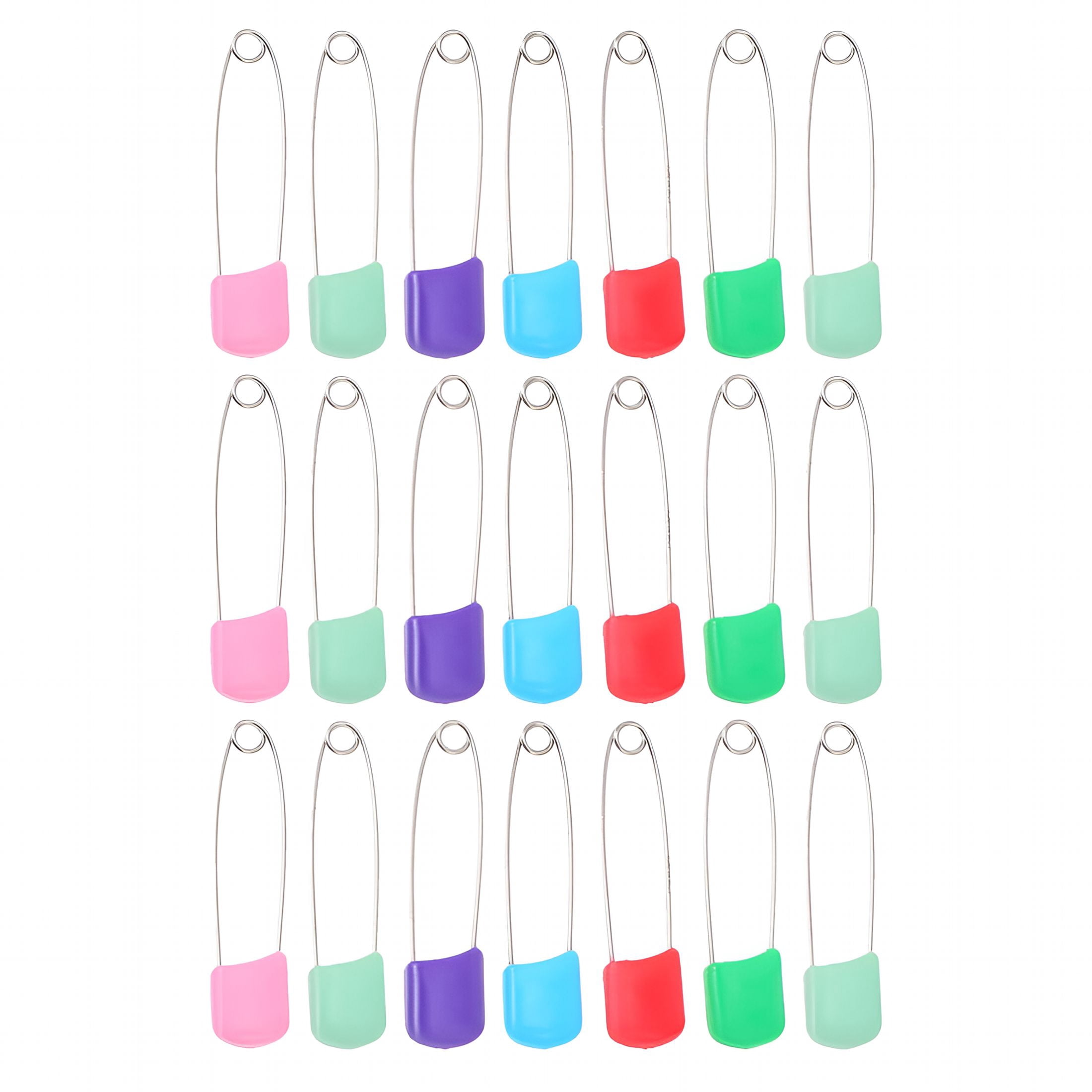 VANIDO 50 Baby Diaper Safety Pins Nappy Cloth Child Brooch Newborn ...