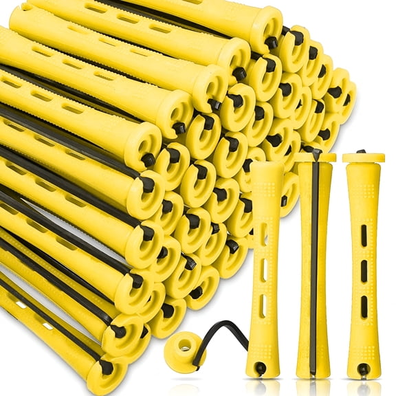 TUWAFE 60pcs Hair Perm Rods Cold Wave Rod Curlers Rollers for Salon Home Styling Tools