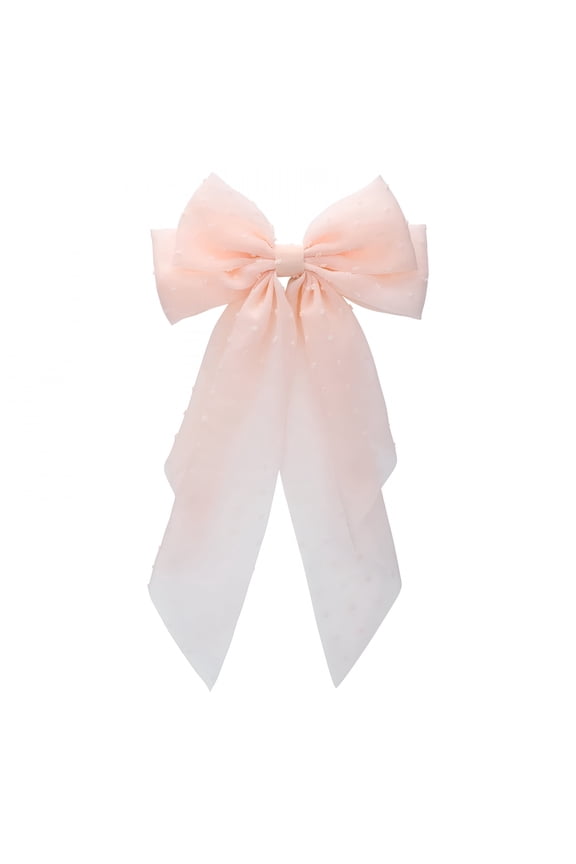 Big Bows Ribbon Hair Bows Large Hair Bows Long Tail Clip Ponytail for Girls
