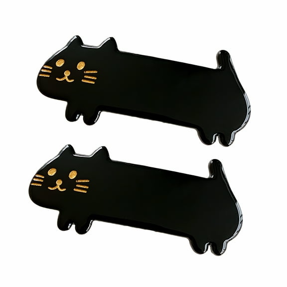 VANIDO Cat Hair Clips For Girl Cute Cat Barrettes For Women Fashion Kitty Hair Clips
