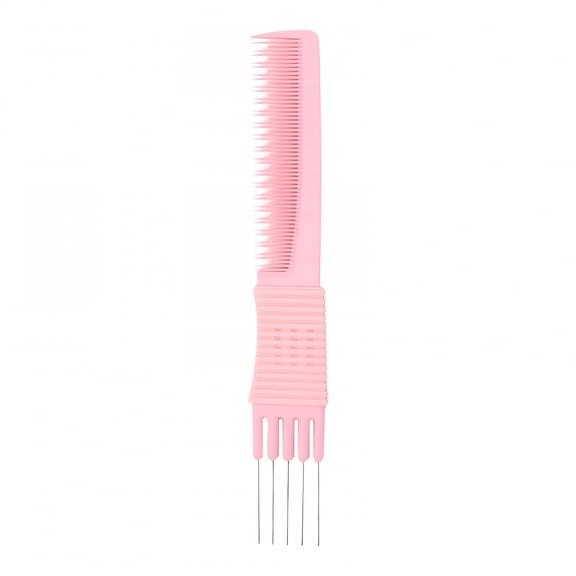VANIDO Combs with Metal Prong - Salon Teasing Back Combs with Stainless Steel Lift For Women