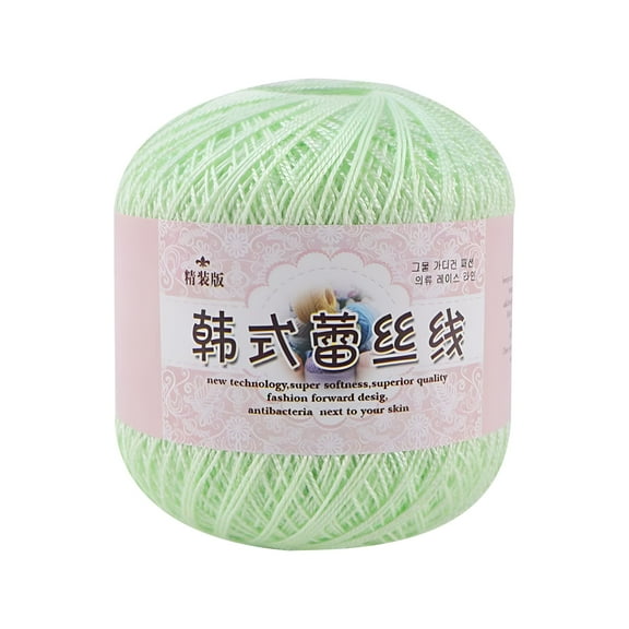VANIDO Crochet Thread Cotton Yarn Threads Balls,Lace Craft Microfiber Acrylic,Hand Knitting Yarn Crochet Threads Balls for Crochet and Knitting 1.76 Oz (50g) / 325m long,(Multi Color)