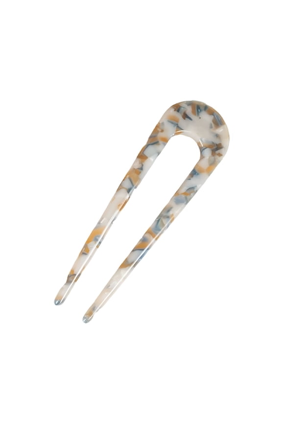 Hairpins for Women Simple Double Prong Hair Sticks French Hair Pins