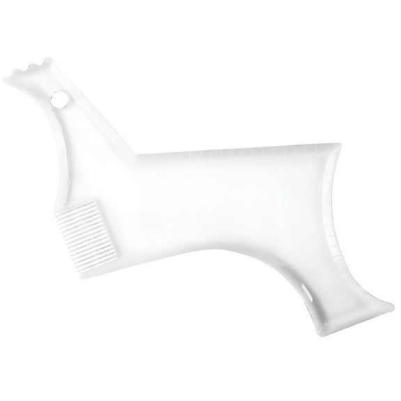 VANIDO Men's Beard Shaper Tool Transparent Template Styling Comb Templates