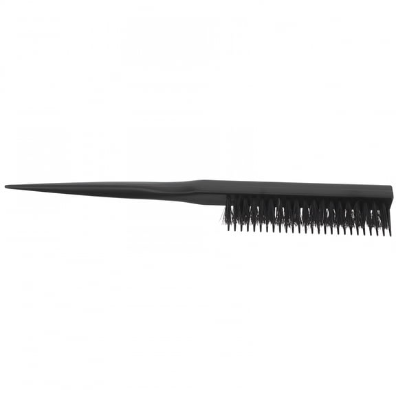 VANIDO Styling Comb for Hair Slicking Back Bristle Brush Tail Comb for Women Home Use Black
